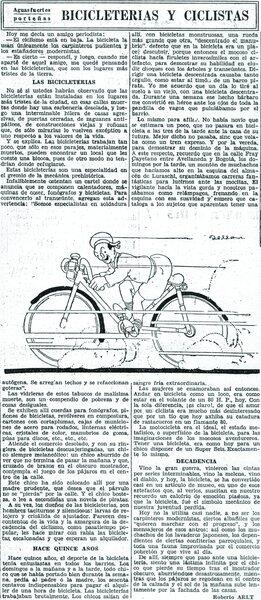 Bicicleterías y ciclistas