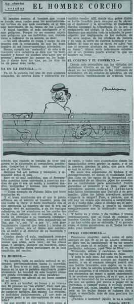 El hombre corcho