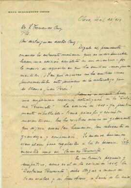 Carta a S. Fernando Cruz