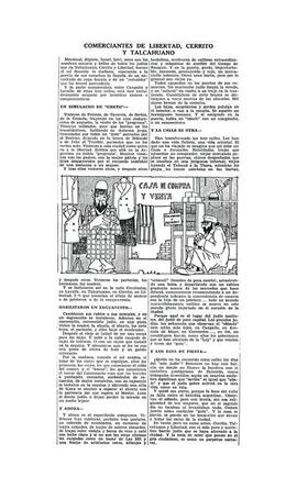 Comerciantes de Libertad, Cerrito y Talcahuano