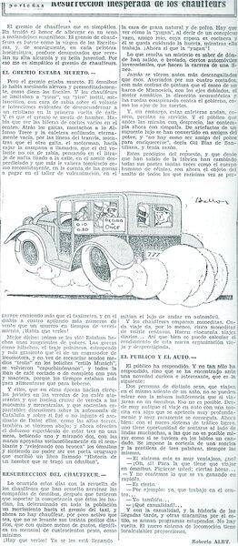 Resurrección inesperada de los chauffeurs