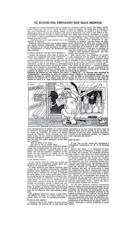 El elogio del empleado que hace méritos