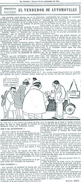 El vendedor de automóviles