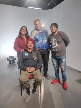 Fotografía del día de la entrevista