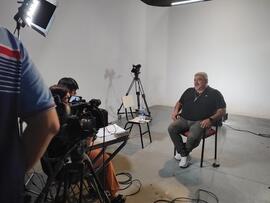 Fotografía del día de la entrevista