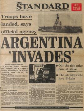 The Standard, 2 de abril de 1982