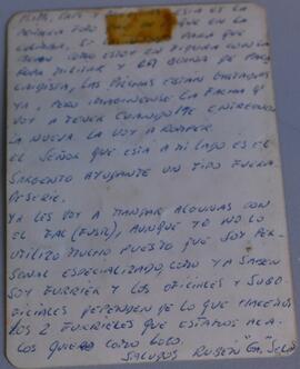 Carta de Rubén Selas