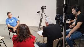 Fotografía del día de la entrevista