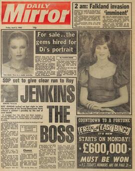 Daily Mirror, 2 de abril de 1982