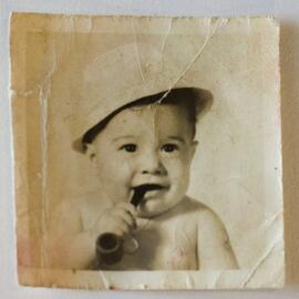 Jorge Rey bebe