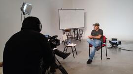 Fotografía del día de la entrevista