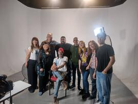Fotografía del día de la entrevista