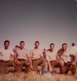 Joaquín Carballo en el servicio militar