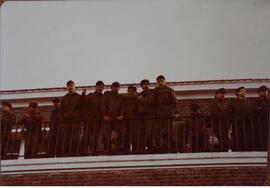 En el regimiento antes de partir a Malvinas I