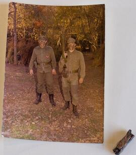 Jorge Rey en el servicio militar
