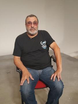 Fotografía del día de la entrevista